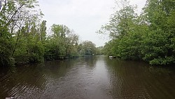 Obrázek z trasy Po řece Medem od delty Labe do Otterndorfu