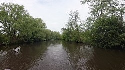 Obrázek z trasy Po řece Medem od delty Labe do Otterndorfu