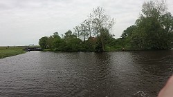 Obrázek z trasy Po řece Medem od delty Labe do Otterndorfu