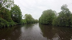 Obrázek z trasy Po řece Medem od delty Labe do Otterndorfu