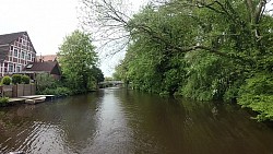 Obrázek z trasy Po řece Medem od delty Labe do Otterndorfu