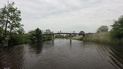 Obrázek z trasy Po řece Medem od delty Labe do Otterndorfu