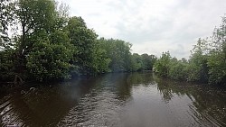 Obrázek z trasy Po řece Medem od delty Labe do Otterndorfu