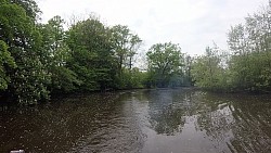 Obrázek z trasy Po řece Medem od delty Labe do Otterndorfu