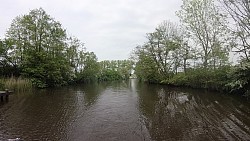 Obrázek z trasy Po řece Medem od delty Labe do Otterndorfu