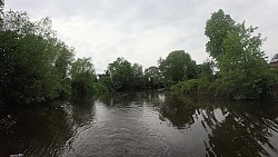 Obrázek z trasy Po řece Medem od delty Labe do Otterndorfu