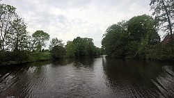 Obrázek z trasy Po řece Medem od delty Labe do Otterndorfu