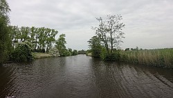 Obrázek z trasy Po řece Medem od delty Labe do Otterndorfu