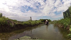 Obrázek z trasy Na loďce po rybářství Valgrande v Bibione