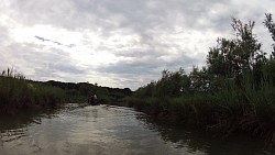 Obrázek z trasy Na loďce po rybářství Valgrande v Bibione