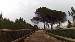 Immagine dalla pista Da Bibione a Faro con la bicicletta