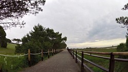 Immagine dalla pista Da Bibione a Faro con la bicicletta