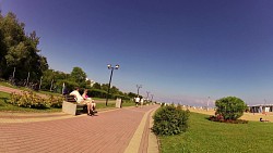 Immagine dalla pista Bibione - una gita in città con la bicicletta