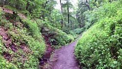 Obrázek z trasy Dračí rokle (Drachenslucht)