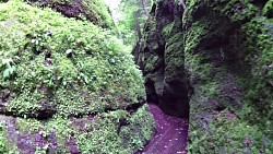 Obrázek z trasy Dračí rokle (Drachenslucht)