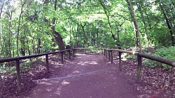 Bilder aus der Strecke Luthers Weg von Eisenach zur Burg Wartburg