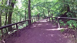 Bilder aus der Strecke Luthers Weg von Eisenach zur Burg Wartburg