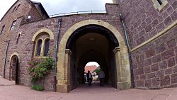 Bilder aus der Strecke Luthers Weg von Eisenach zur Burg Wartburg