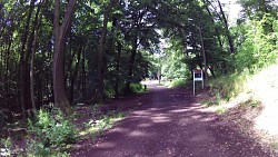 Bilder aus der Strecke Luthers Weg von Eisenach zur Burg Wartburg