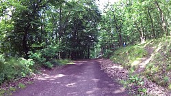 Bilder aus der Strecke Luthers Weg von Eisenach zur Burg Wartburg