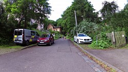 Bilder aus der Strecke Luthers Weg von Eisenach zur Burg Wartburg