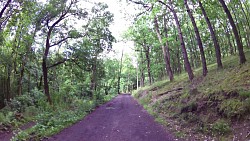 Bilder aus der Strecke Luthers Weg von Eisenach zur Burg Wartburg