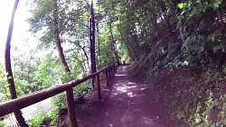 Bilder aus der Strecke Luthers Weg von Eisenach zur Burg Wartburg