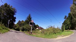 Bilder aus der Strecke Klatovy - rund um Husín