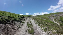 Obrázek z trasy Po Spre Strategica a na vrchol poblíž Fratosteanu