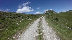 Obrázek z trasy Po Spre Strategica a na vrchol poblíž Fratosteanu