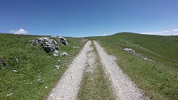 Obrázek z trasy Po Spre Strategica a na vrchol poblíž Fratosteanu