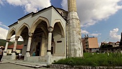 Obrázek z trasy Pljevlja - mešita Husejna Pašiny