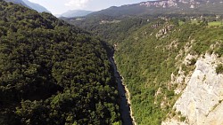 Obrázek z trasy Nad kaňonem řeky Tara