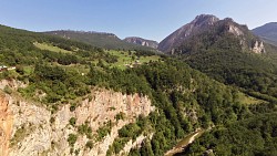 Obrázek z trasy Nad kaňonem řeky Tara