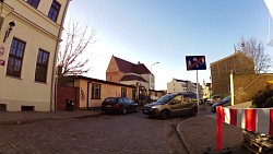 Obrázek z trasy Štětín - procházka po historickém centru