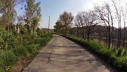Obrázek z trasy Podél Vltavy ze Stromovky do Roztok a zpět