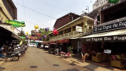 Bilder aus der Strecke Siem Reap - Spaziergang durch Pub street