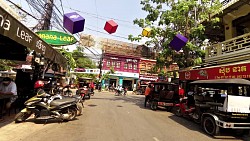 Bilder aus der Strecke Siem Reap - Spaziergang durch Pub street