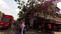 Bilder aus der Strecke Siem Reap - Spaziergang durch Pub street