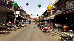 Bilder aus der Strecke Siem Reap - Spaziergang durch Pub street