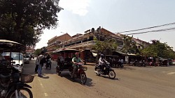 Bilder aus der Strecke Siem Reap - Spaziergang durch Pub street