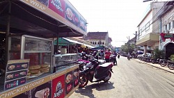 Bilder aus der Strecke Siem Reap - Spaziergang durch Pub street