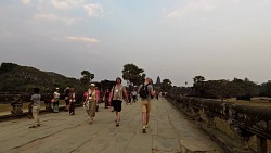 Bilder aus der Strecke Siem Reap und Angkor Wat