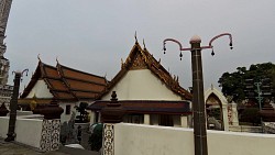Obrázek z trasy Bangkok, po řece k chrámu Wat Arun