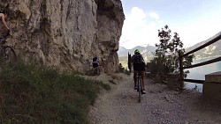 Obrázek z trasy Sjezd na cyklotrase Ponale do Riva del Garda