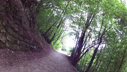 Immagine dalla pista Mountain bike · Ponale - Lago di Ledro