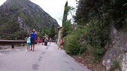 Immagine dalla pista Mountain bike · Ponale - Lago di Ledro