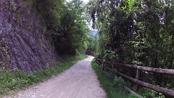 Immagine dalla pista Mountain bike · Ponale - Lago di Ledro