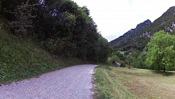 Immagine dalla pista Mountain bike · Ponale - Lago di Ledro