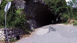 Immagine dalla pista Mountain bike · Ponale - Lago di Ledro